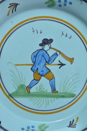 Ancienne assiette faïence - ancienne,
