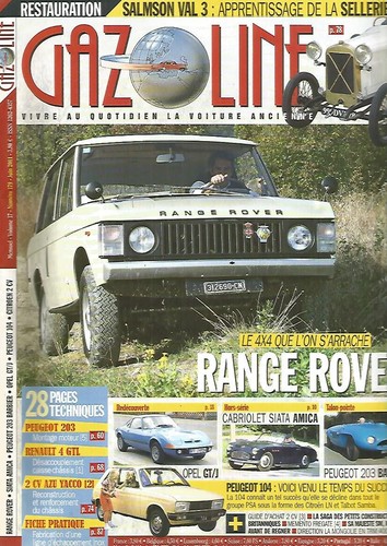 Gazoline 179 range rover - range,