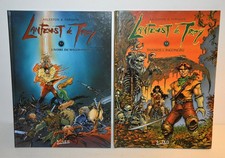 LOT 2 Livres BD LANFEUST DE TROY TOME 1 - 2 SOLEIL ALERSTON TARQUIN 1996