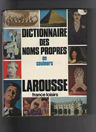 Dictionnaire des noms - , propres