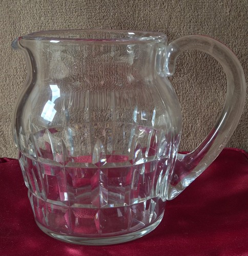 Superbe broc pichet cristal