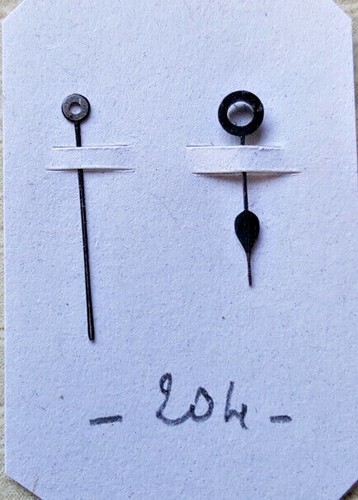 Aiguilles pour montre - , à