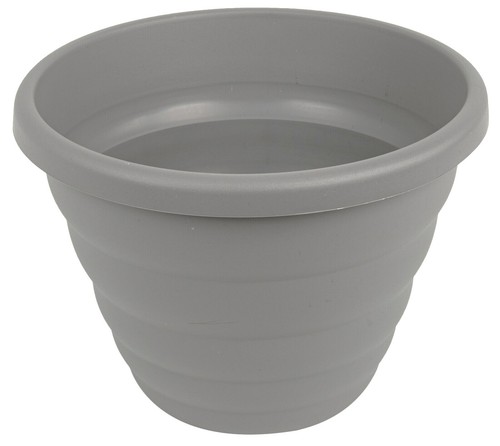 Grand 40cm rond - rond, gris
