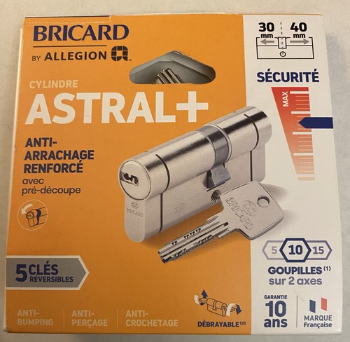 Serrure cylindre bricard - serrure,