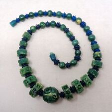 Superbe collier ancien en galalithe sculpté - ART DECO 1930's Vintage