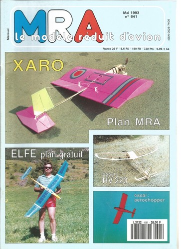 Mra 641 elfe planeur - mra,