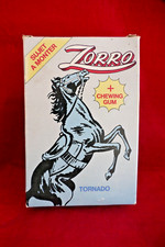 Figurine publicitaire Tornado Cheval de Zorro Chewing Gum May - En boite 1985