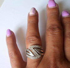 bague en argent massif