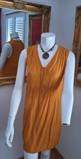 🌺petite robe d'été légère Camaïeu, taille 36, coloris moutarde/ocre🌺 parfait