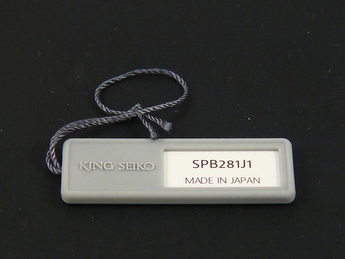 étiquette king seiko - Étiquette,