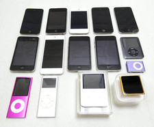 HS POUR PIECES / LOT 15 IPOD APPLE BALLADEUR MP3 NANO 2GB 8GB 16GB VINTAGE