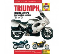 TRIUMPH 750 900 1200 - 91/04 - REVUE TECHNIQUE ANGLAIS HAYNES - HM2162