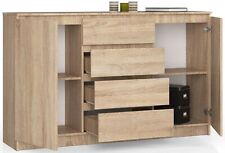 Commode 160 cm | 4 tiroirs et 2 portes | pour salon chambre armoire !