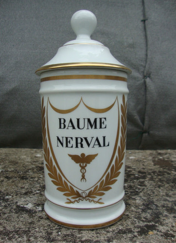 Pot pharmacie porcelaine - à,
