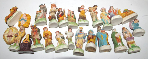 Lot fèves porcelaine - lot,