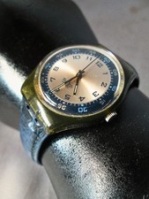 MONTRE QUARTZ SWATCH Razor GM 141 1996 Unisexe Water Resist 30m Watch Horlogerie