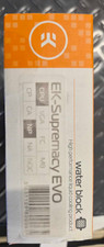 EK-Supremacy EVO CPU Water