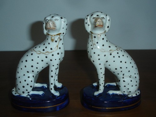 Paire dalmatiens - paire, de