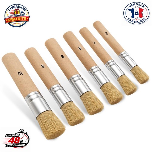 Lot pinceaux ronds en - lot, de