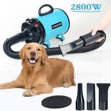 Séchoir Pulseur Chien 2800W Professionnel Toilettage Vitesse & Chaleur Ajustable