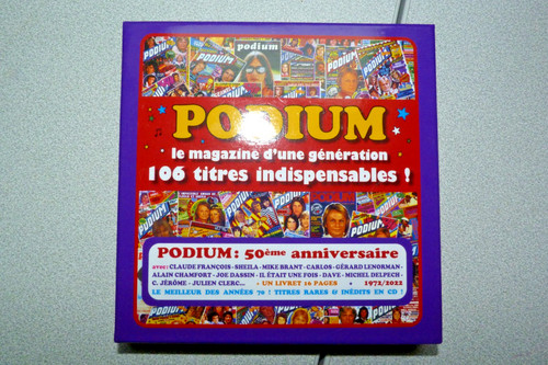 Coffret 5cd claude françois - coffret,