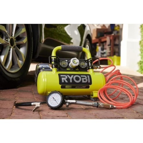 Ryobi compresseur cuve 18v - compresseur,