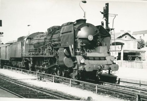 Locomotive photo originale - ,