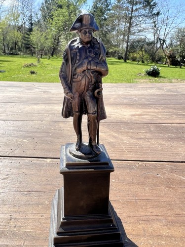 Statuette bronze empereur - bronze,