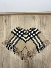 Poncho BURBERRY Motif Tartan