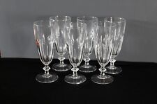 6 flûtes à champagne cristal d'Arques modèle Rambouillet H 15,5 cm