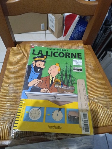 Tintin licorne maquette - la,