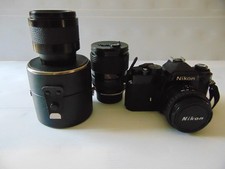NIKON. FE APPAREIL PHOTO ARGENTIQUE. POUR PIECES  OU REMISE EN ETAT.