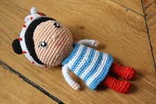 Poupée petite fille crochet