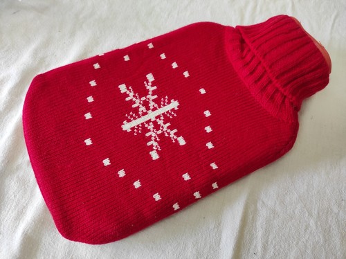 Bouillotte caoutchouc avec - en,
