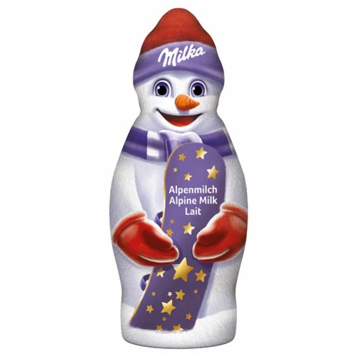 Milka bonhomme neige - milka,