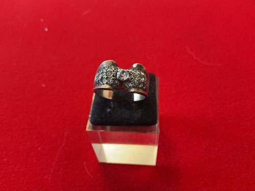 Bague tank art déco - , argent