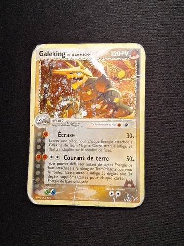 Holo galeking ex team - galeking, 7/95