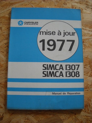 Manuel reparation simca - manuel,