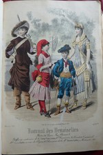 Journal des demoiselles - Années 1880-1881 Relié (32 gravures couleurs)