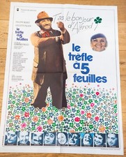 LE TREFLE A 5 FEUILLES Affiche cinéma 60x80 FRESS, PHILIPPE NOIRET, JEAN CARMET