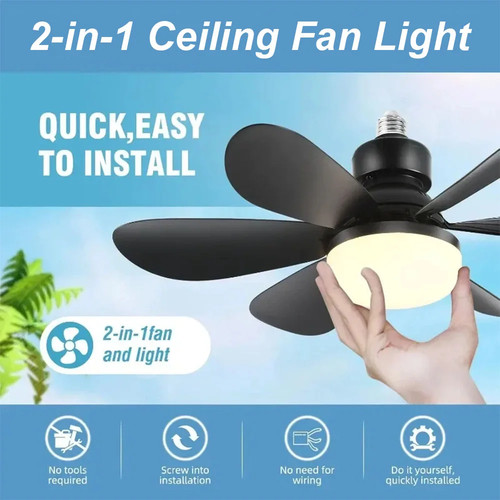 Ventilateur plafond led 40w - plafond,