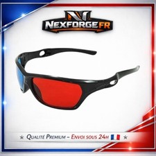 Paire lunettes bleu et - de,