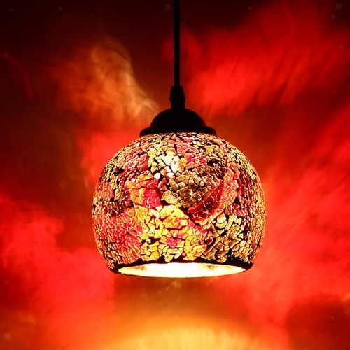 Lampe suspendue vintage - suspendue,