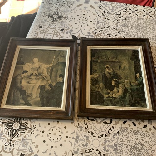 Deux lithographies encadrées - lithographies,