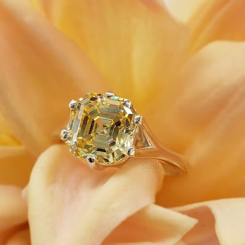 Bague diamant champagne