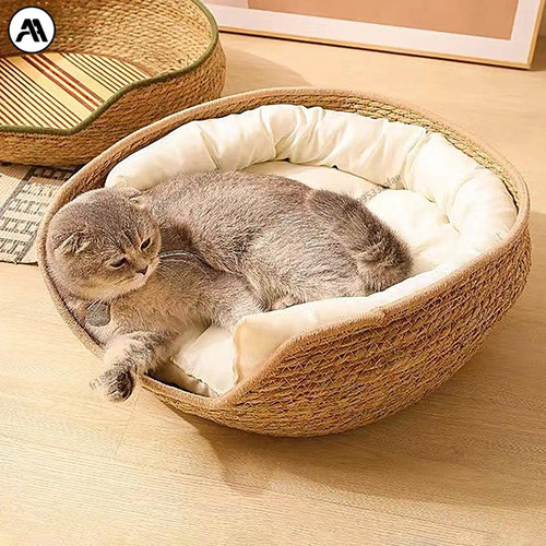 Panier chat corde coton - chat,
