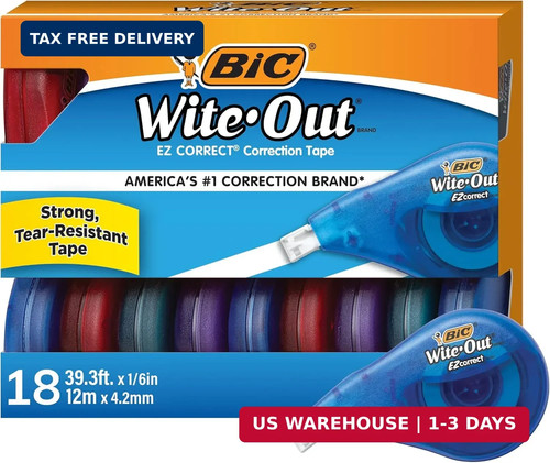 Bic wite out correct - wite-out, ez