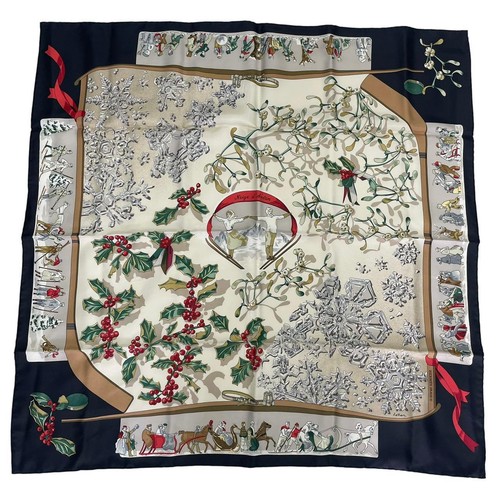 Hermes scarf silk - silk, carres90