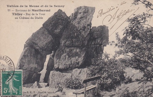 Carte postale monthermé - postale,
