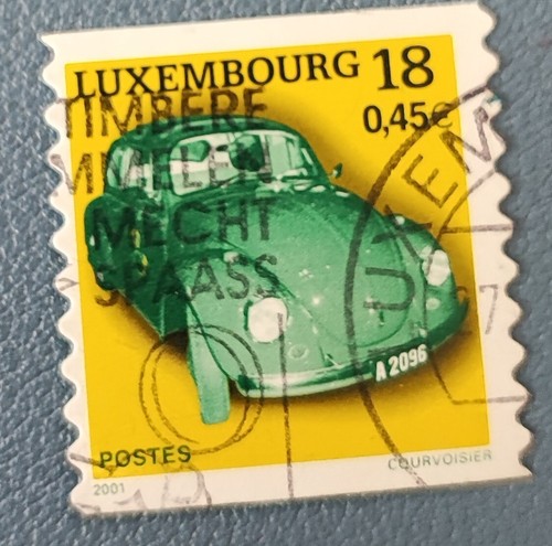 Timbre luxembourg 2001 - luxembourg, cv